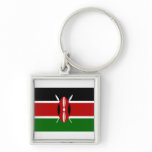Kenya Flag Keychain