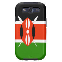 Kenya Flag Samsung Galaxy S3 Case
