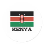 Kenya Flag Stickers