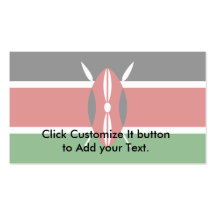 Kenya, Kazakhstan Business Card