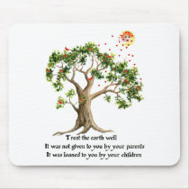 Kenyan Nature Proverb Mouse Pads