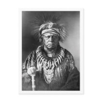 Keokuk ~ Sauk Chief 1847 Post Card