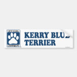 Kerry Blue Terrier Blue Bumper Sticker
