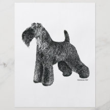 Kerry Blue Terrier Custom Flyer