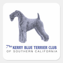 Kerry Blue Terrier Sticker