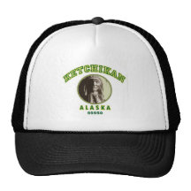 Ketchikan Alaska Mesh Hat