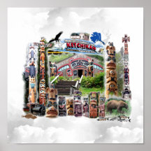 Ketchikan, Alaska Print