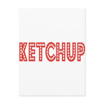 Ketchup Products & Designs! Postcard