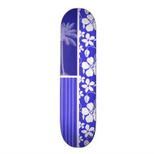 Ketmie bleue tropicale ; Paume Plateau De Skate