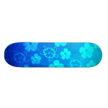 Ketmie et tortues bleues de Honu Skateboards Personnalisables