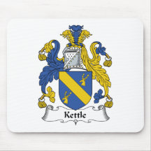 Kettle Family Crest Mouse Mats