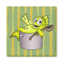 Kettle Of Fish Magnet