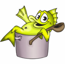 Kettle Of Fish Photo Cutout