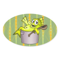 Kettle Of Fish Sticker