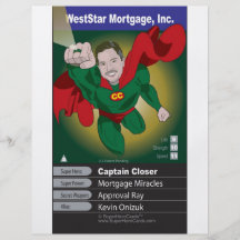 Kevin Onizuk Captain Mortgage Flyers