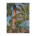 key biscayne cape florida lighthouse postcards
