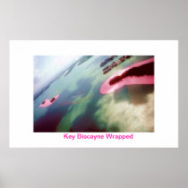 KEY BISCAYNE WRAPPED POSTERS