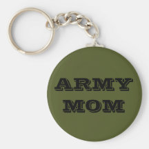 Key Chain Army Mom