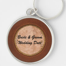 Key chain - fancy lg - date