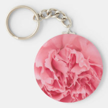 Key Chain Pink Carnation Close Up