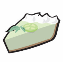 key lime pie acrylic cut out