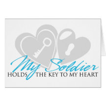 Key to my heart greeting cards