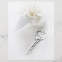key to my heart personalized flyer