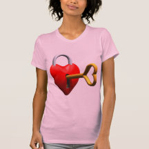 Key To My Heart T-shirts and Gifts