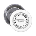 Key West Barracuda Scuba Diving Button