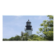 Key West Beacon Custom Photo Card