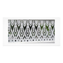 Key West Fence Detail Photo Card