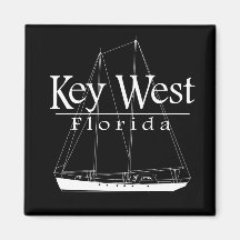 Key West Sailing Refrigerator Magnets