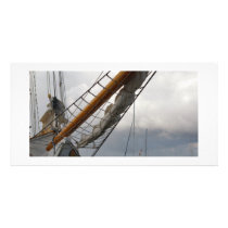 Key West Ship Photo Card