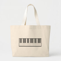 Keyboard Canvas Bag