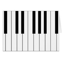 Keyboard Greeting Cards