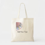 Keyboard Chaos Faded on White Tote Bag
