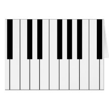 Keyboard Greeting Cards