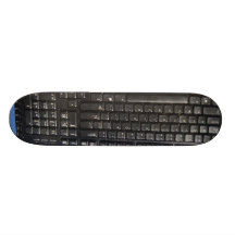 Keyboard or Skateboard?