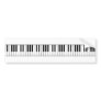 Keyboard / Piano Keys: Bumper Stickers