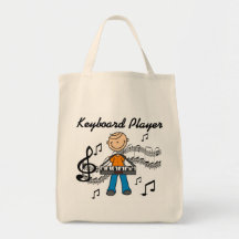 Keyboard Player Tshirts and Gifts Bags