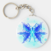 Keychain Butterfly Abstract
