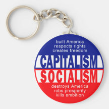 Keychain de capitalisme porte-clef