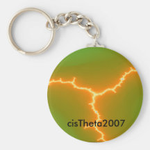 keychain de foudre porte-clés