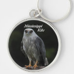 Keychain de photo de cerf-volant du Mississippi Porte-clefs