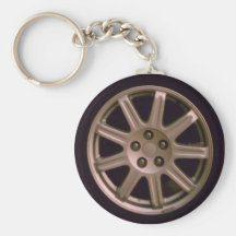 Keychain de roue porte-clé