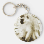 Keychain de singe porte-clefs