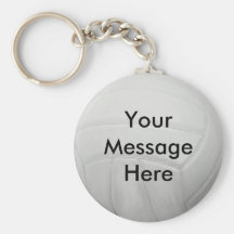 Keychain de volleyball porte-clefs