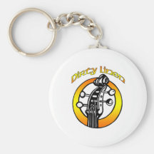 Keychain Dirty Linen logo orange & yellow