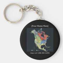 Keychain / North American Continent