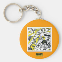Keychain Rhino 39 Xerox  Dangerhouse